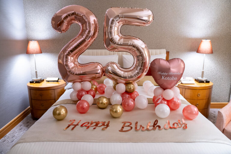 25th Birthday Surprise Balloon Decoration at グランドニッコー東京 台場