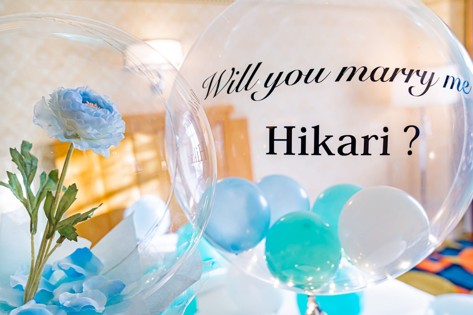 結婚式お祝い装飾