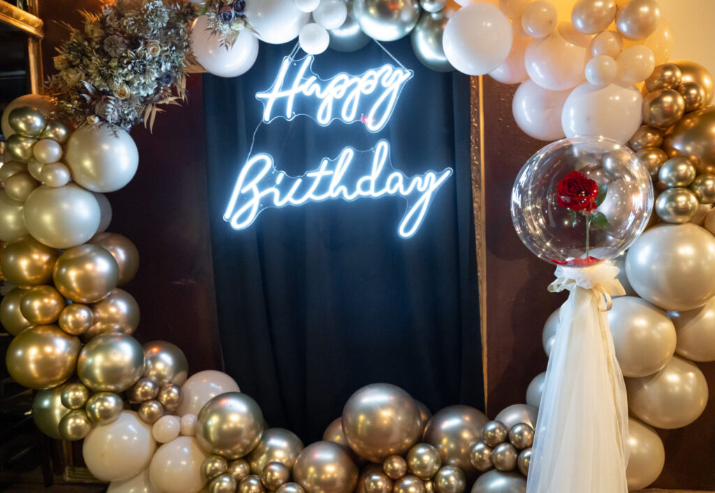 バースデーパーティー装飾