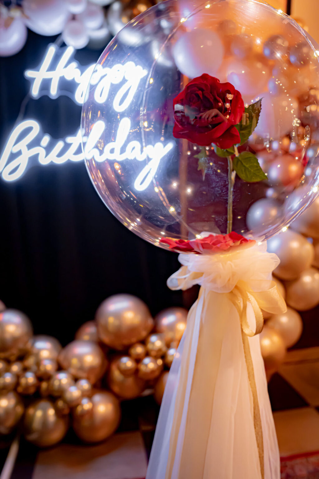 バースデーパーティー装飾