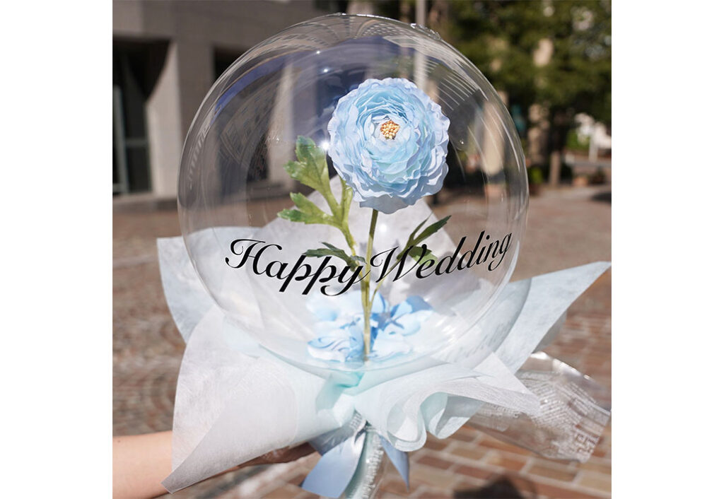 結婚式お祝いバルーンギフト