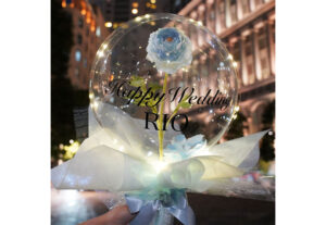 バルーンフラワー【ラナンキュラス】-Light Blue-