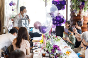 古希祝いパーティー