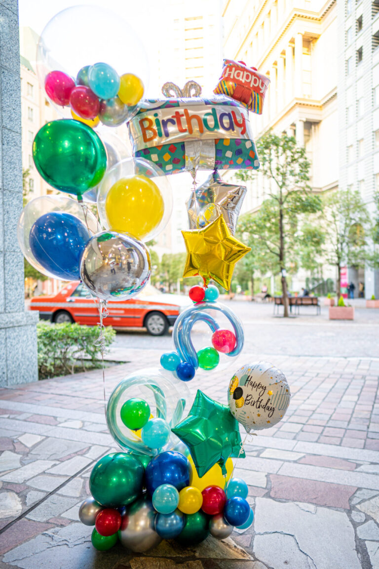 お誕生日お祝いバルーン