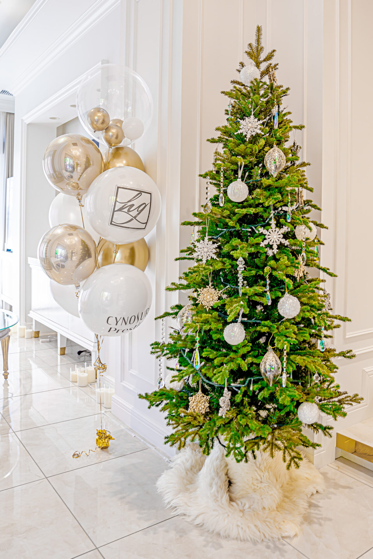 商業施設のクリスマス装飾