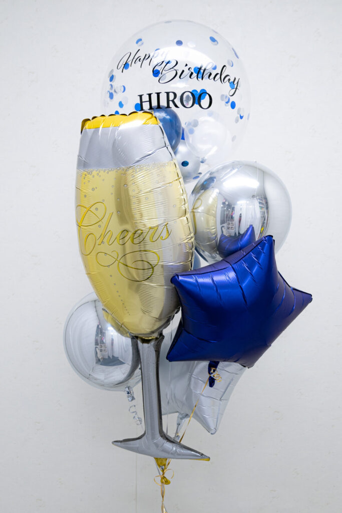 お誕生日サプライスバルーンブーケ