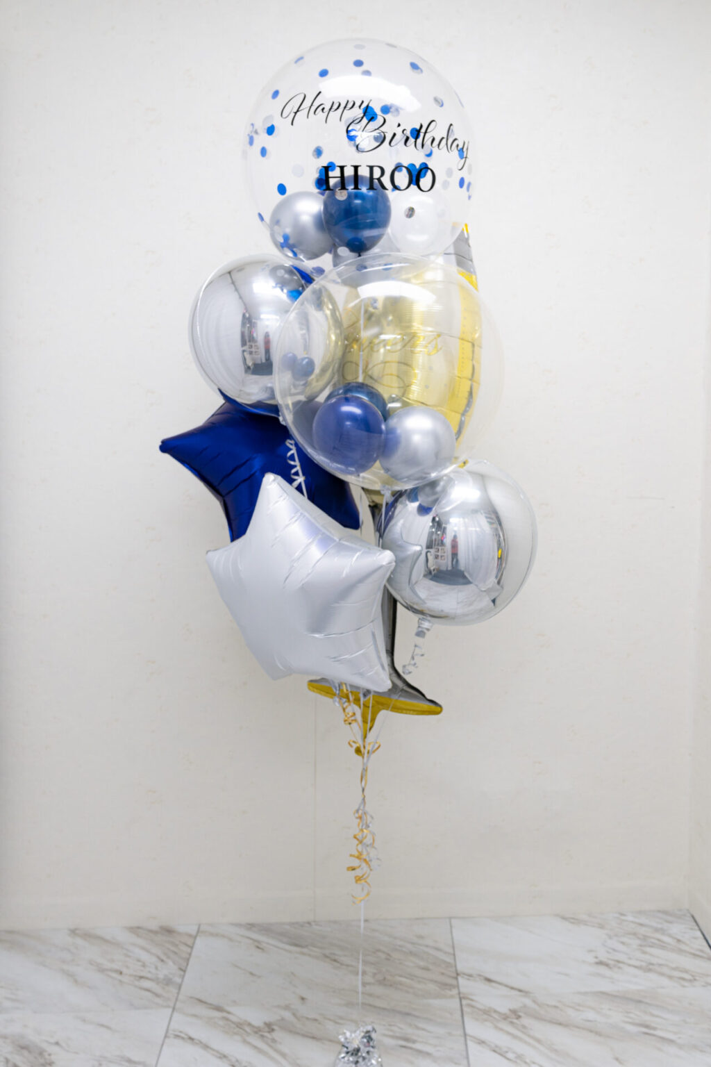 お誕生日サプライスバルーンブーケ