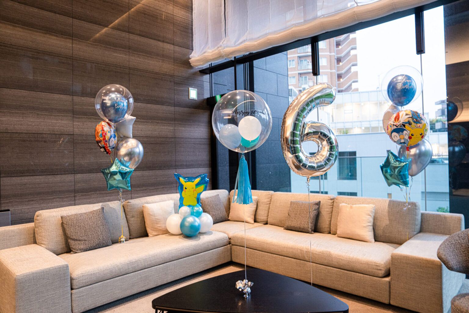 自宅でポケモンお誕生日パーティー装飾