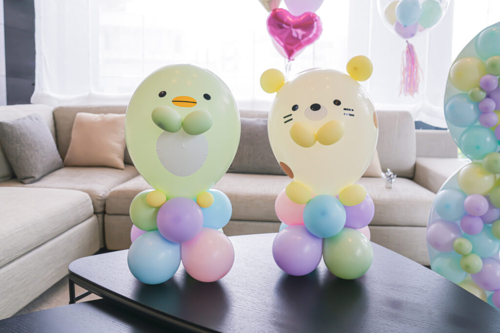 すみっコぐらしのお誕生日バルーン装飾
