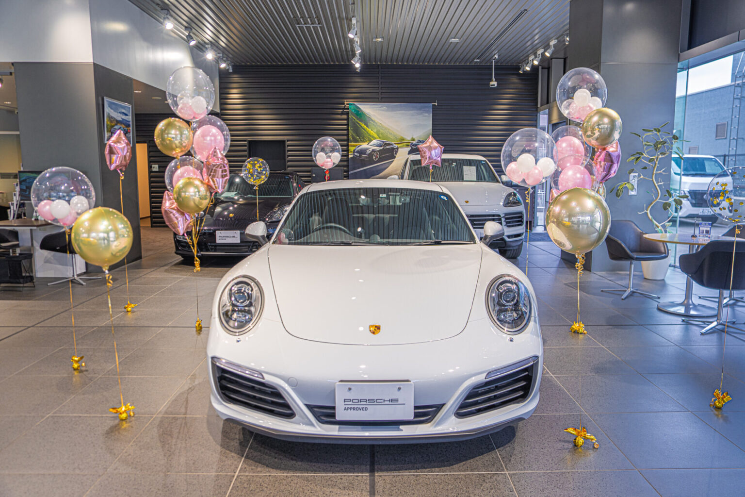 納車イベント装飾