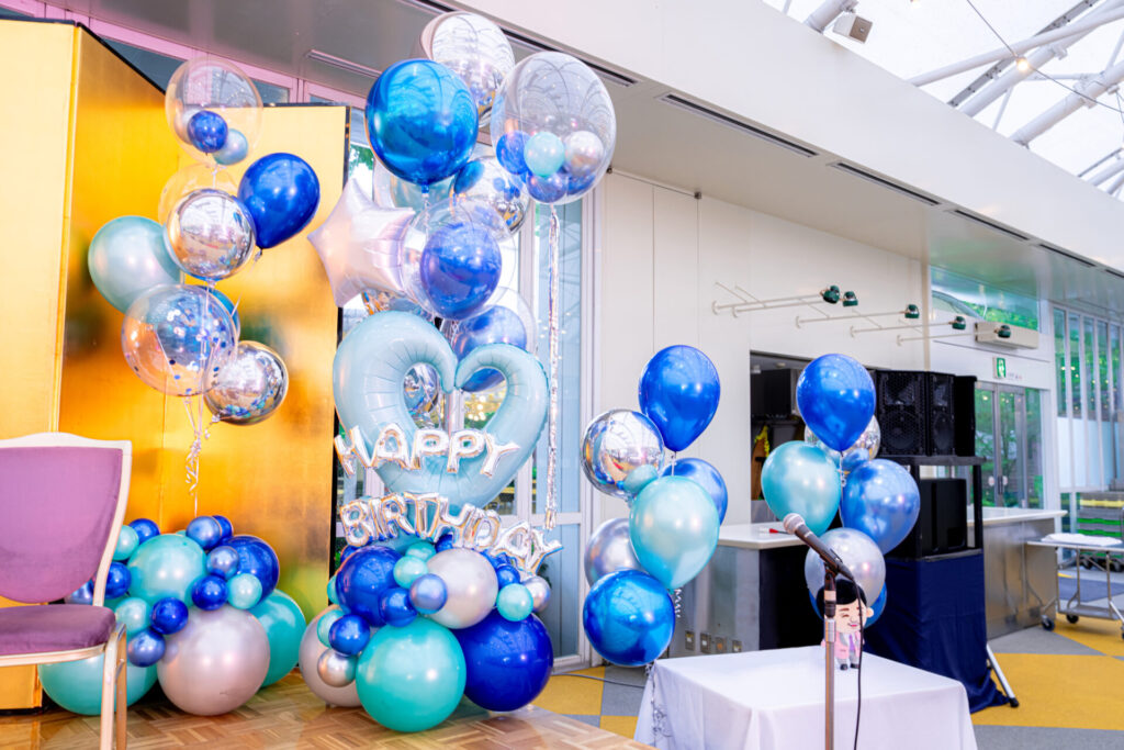 会社のお誕生日会イベント装飾