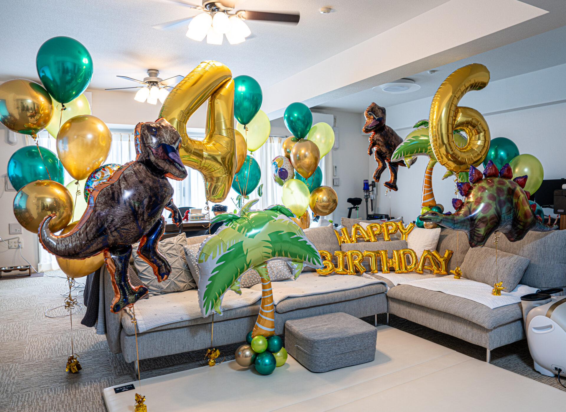 キッズバースデーの装飾