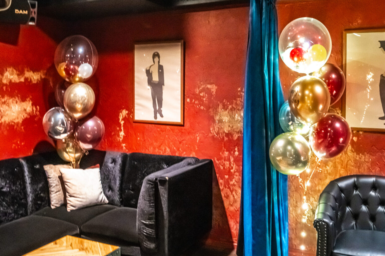 飲食店の誕生日お祝いバルーン