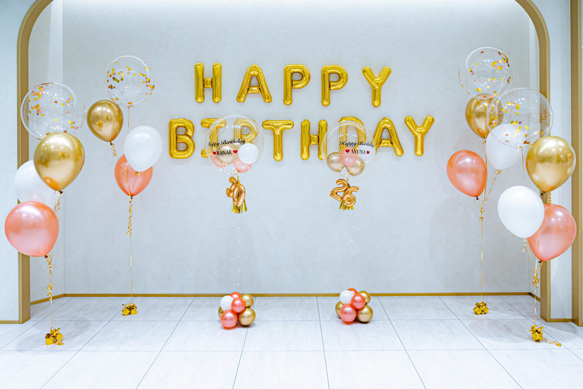 お誕生日サプライズバルーン