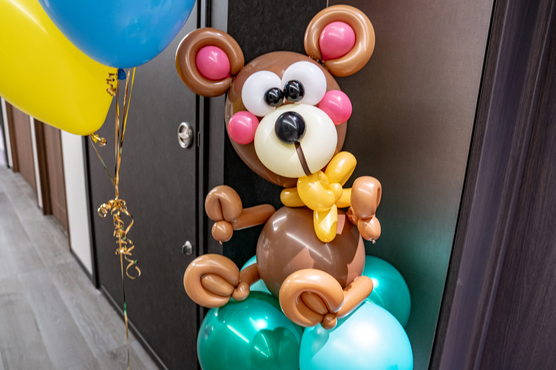 ファミリーデーのくまのバルーン
