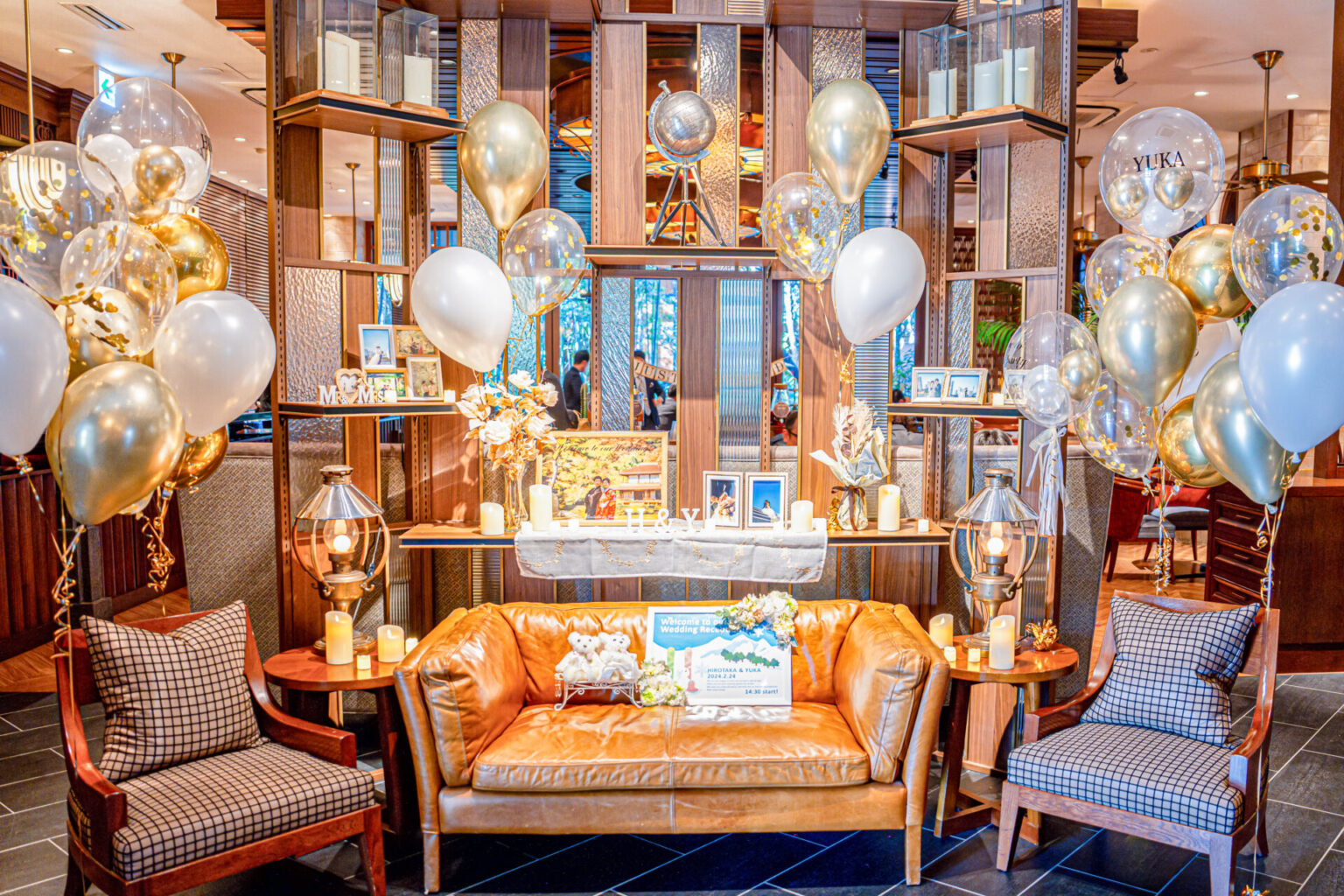 結婚式のウェルカムスペース