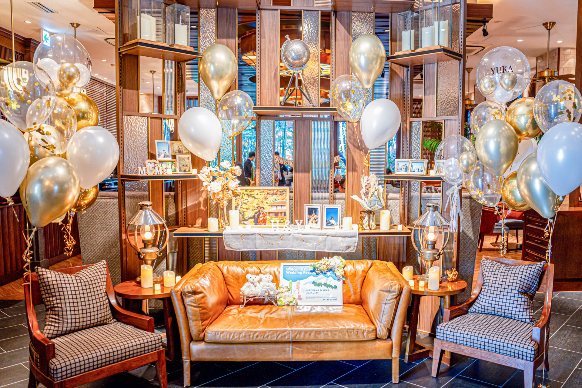 結婚式のウェルカムスペース