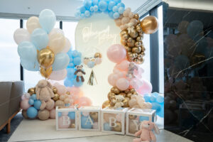 ベイビーシャワーデコレーション