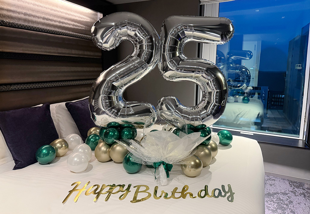 美女物件生日裝飾