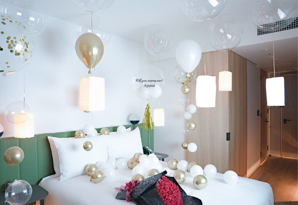 ランタン＆プロポーズデコレーション