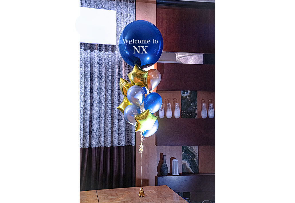 692_ロゴ入りバルーンブーケ