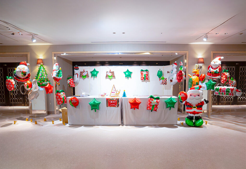 接待处圣诞装饰