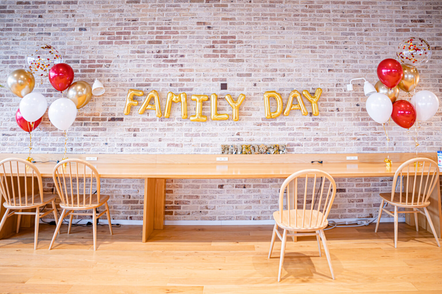 企業のファミリーデー装飾