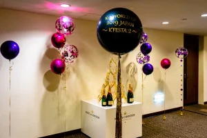 VIPルームパーティー装飾