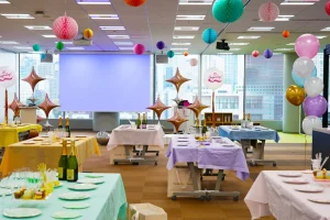 企業の周年お祝いパーティー