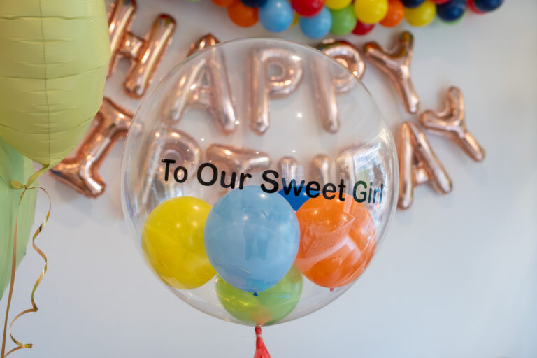 2歳の誕生日バルーン飾り付け