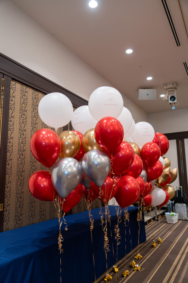 品川プリンスホテル メインタワー的2nd Anniversary庆祝气球装饰