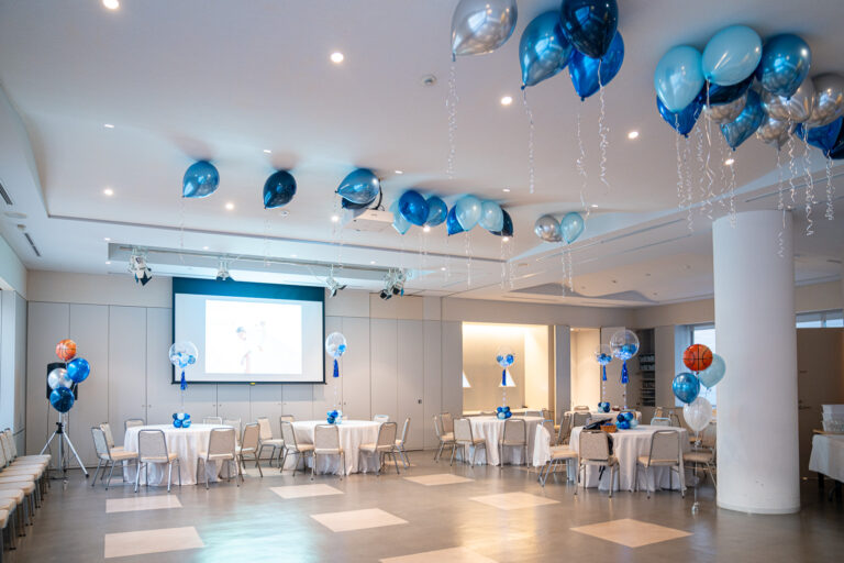 Bar Mitzvah (13th Coming-of-Age) Celebration Balloon Decorations at 日本ユダヤ教団