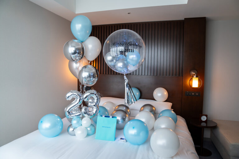Hyatt Regency Tokyo Bay 20歲生日驚喜氣球裝飾