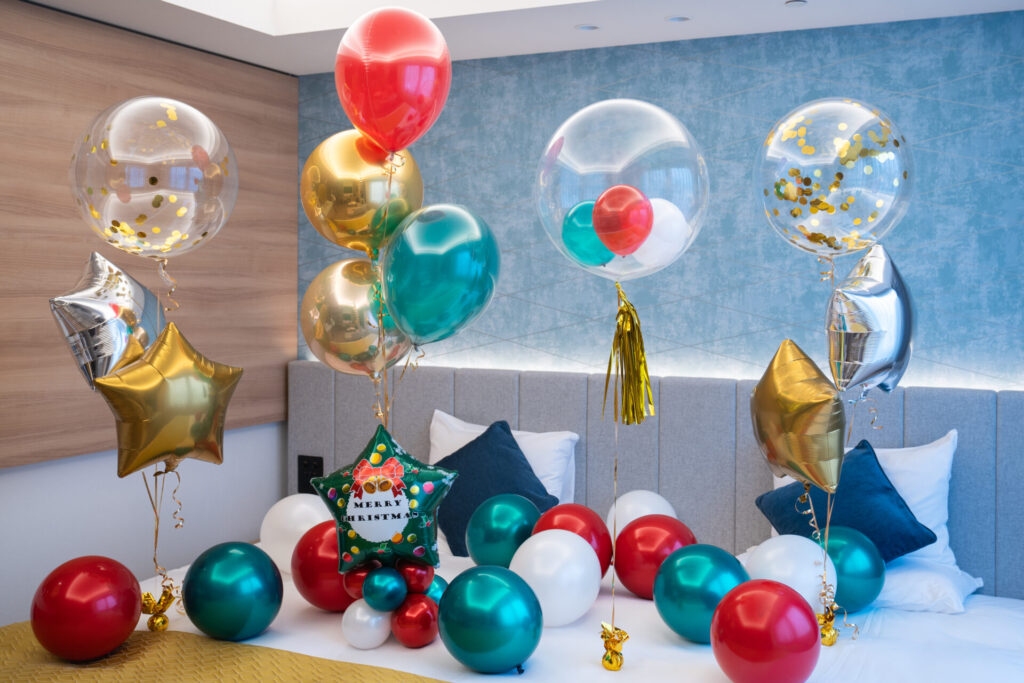 ホテルでの結婚式のバルーン装飾 #005
