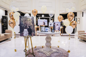 結婚式のウェルカムスペース装飾