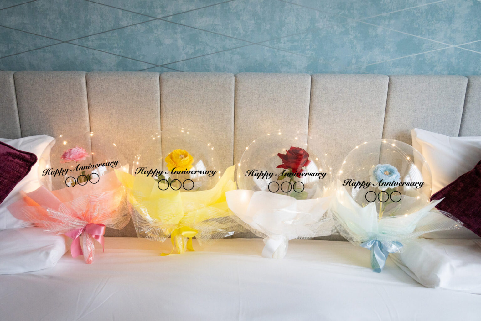 記念日お祝いフラワーバルーン