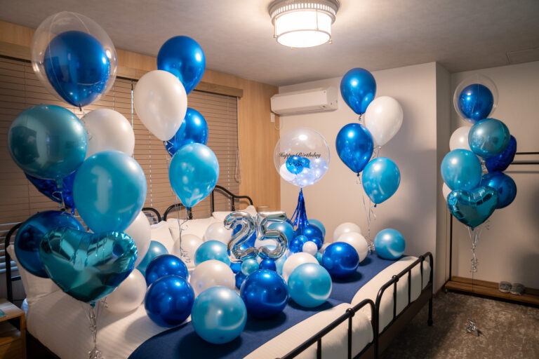 Star Village Tateyamaでの25歳誕生日サプライズ飾り付け