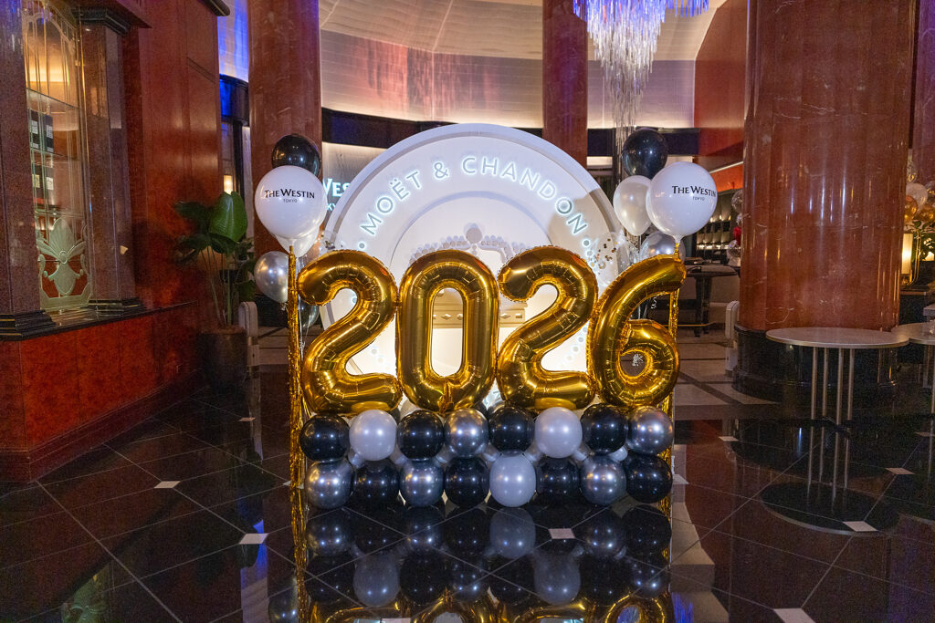 ウェスティンホテル東京での2026年新年会バルーン装飾演出