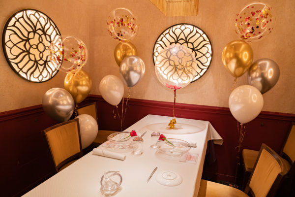 飲食店でお誕生日サプライズ