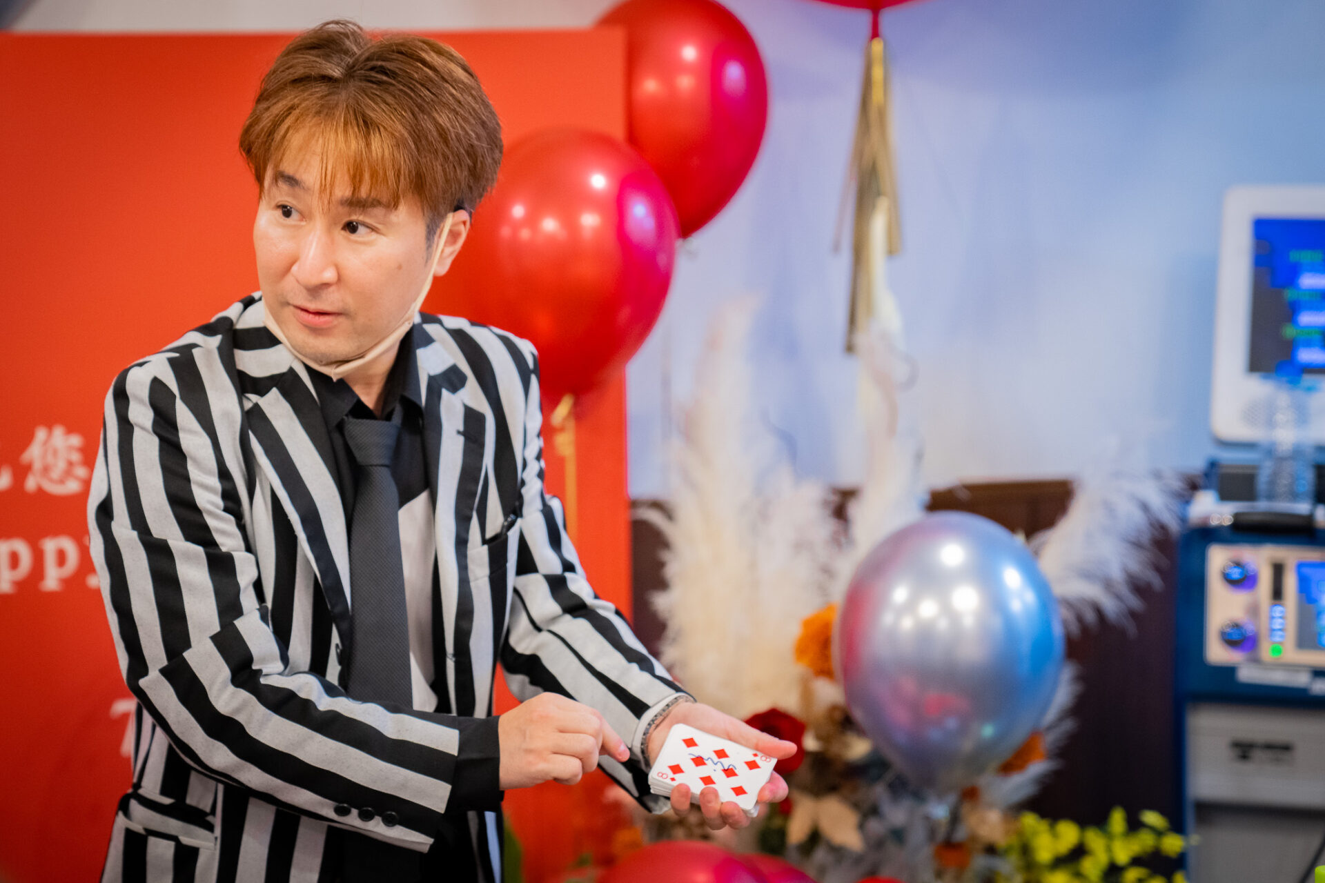 ケータリングのマジシャン