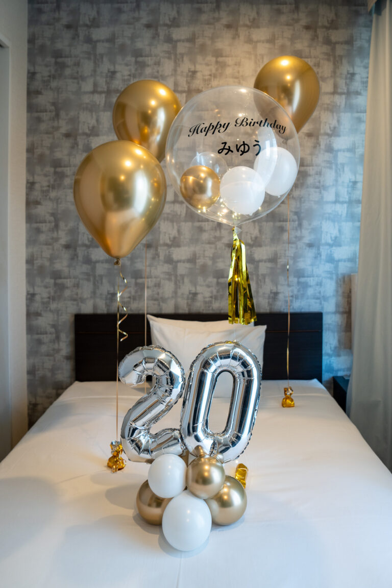 20th Birthday Surprise Decorations at 相鉄グランドフレッサ東京ベイ有明