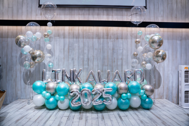 グレイドパーク恵比寿での2025周年記念バルーン装飾