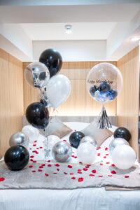 HOTEL みなと 麻布十番での40歳誕生日サプライズバルーン装飾