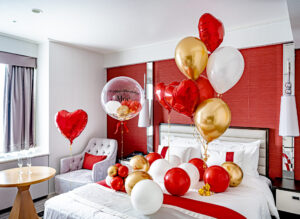 彼女へホテルサプライズ装飾