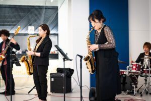 イベントで生バンド