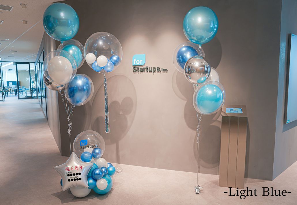 企業の周年お祝いバルーン