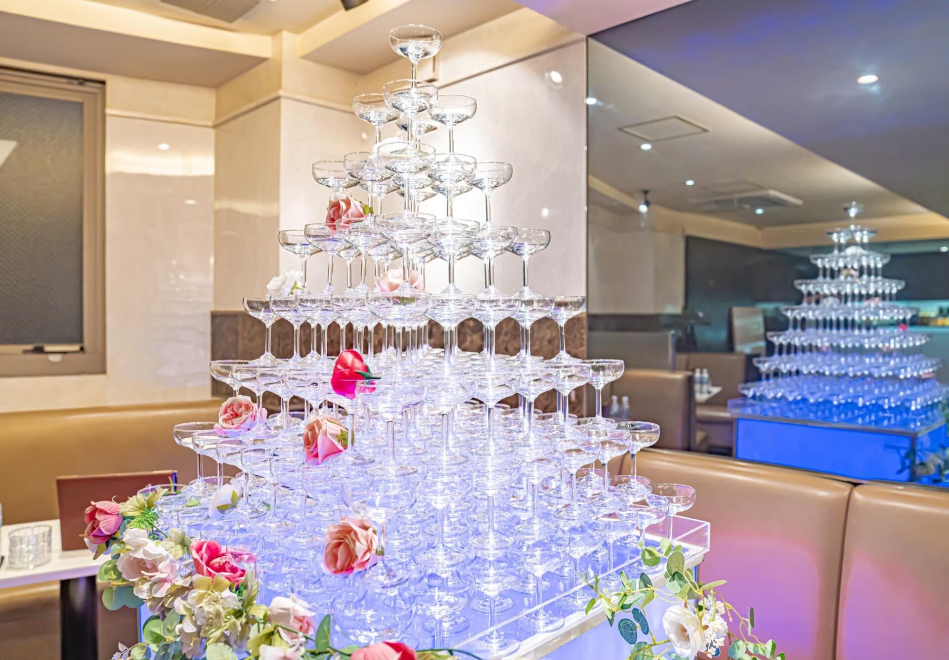 행사장 내 기업행사 케이터링 장식 #134