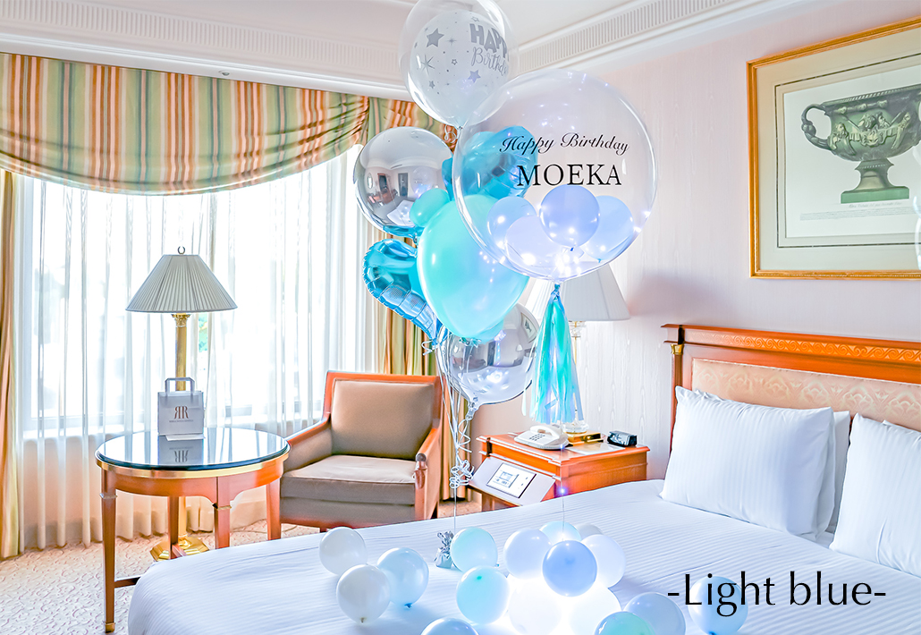 恋人へホテルサプライズ装飾