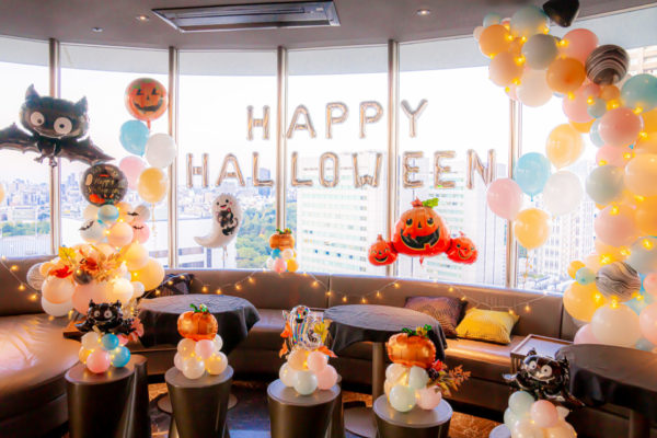 自宅でハロウィン装飾