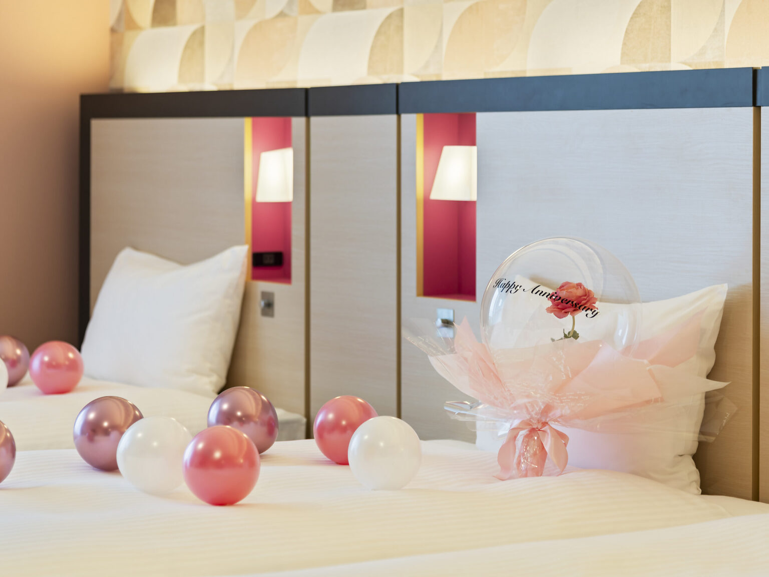 [Balloon Flower Decoration Set (Tax Included) ¥10,000]